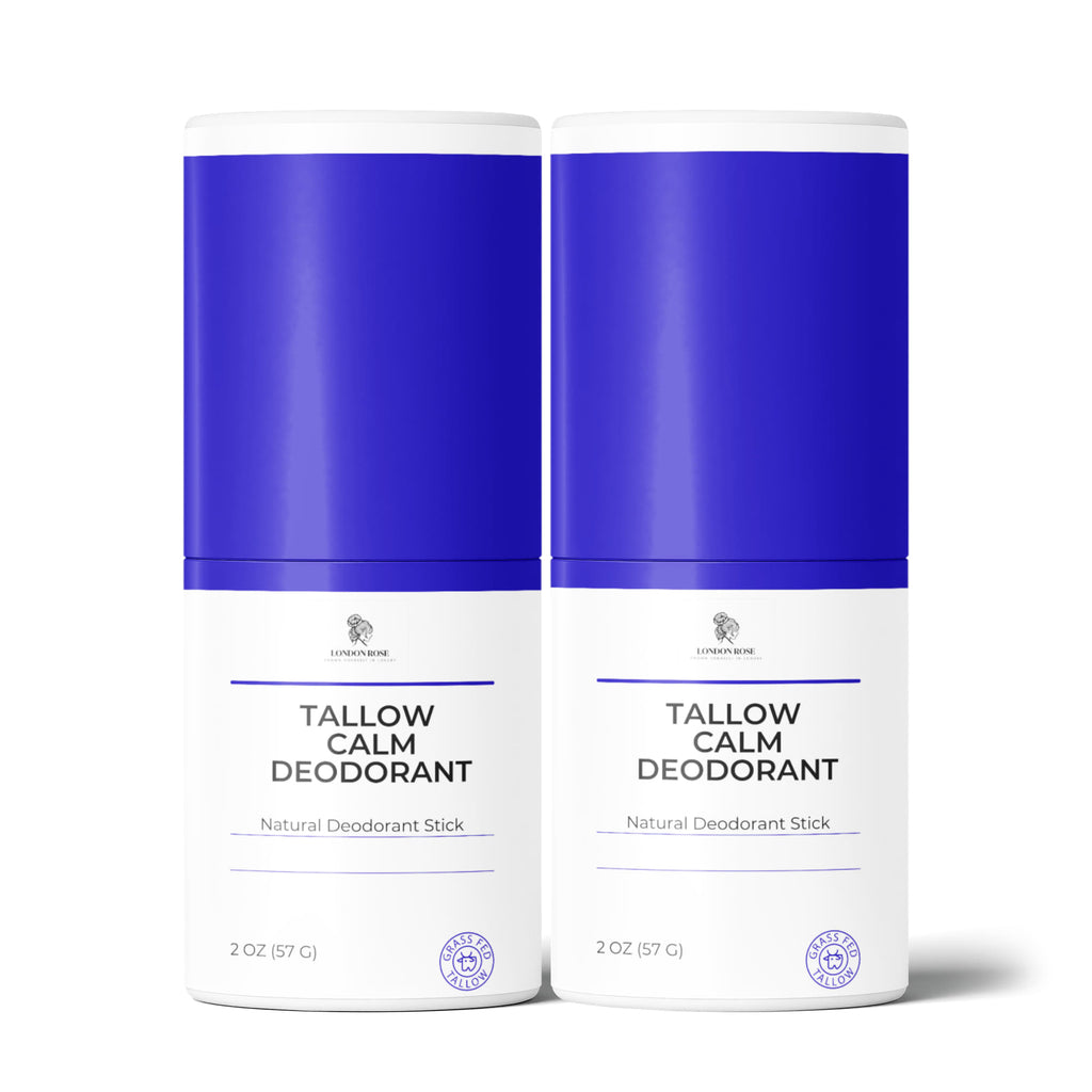 2 Pack Natural Tallow Deodorant Stick