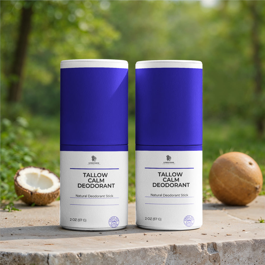 2 Pack Natural Tallow Deodorant Stick