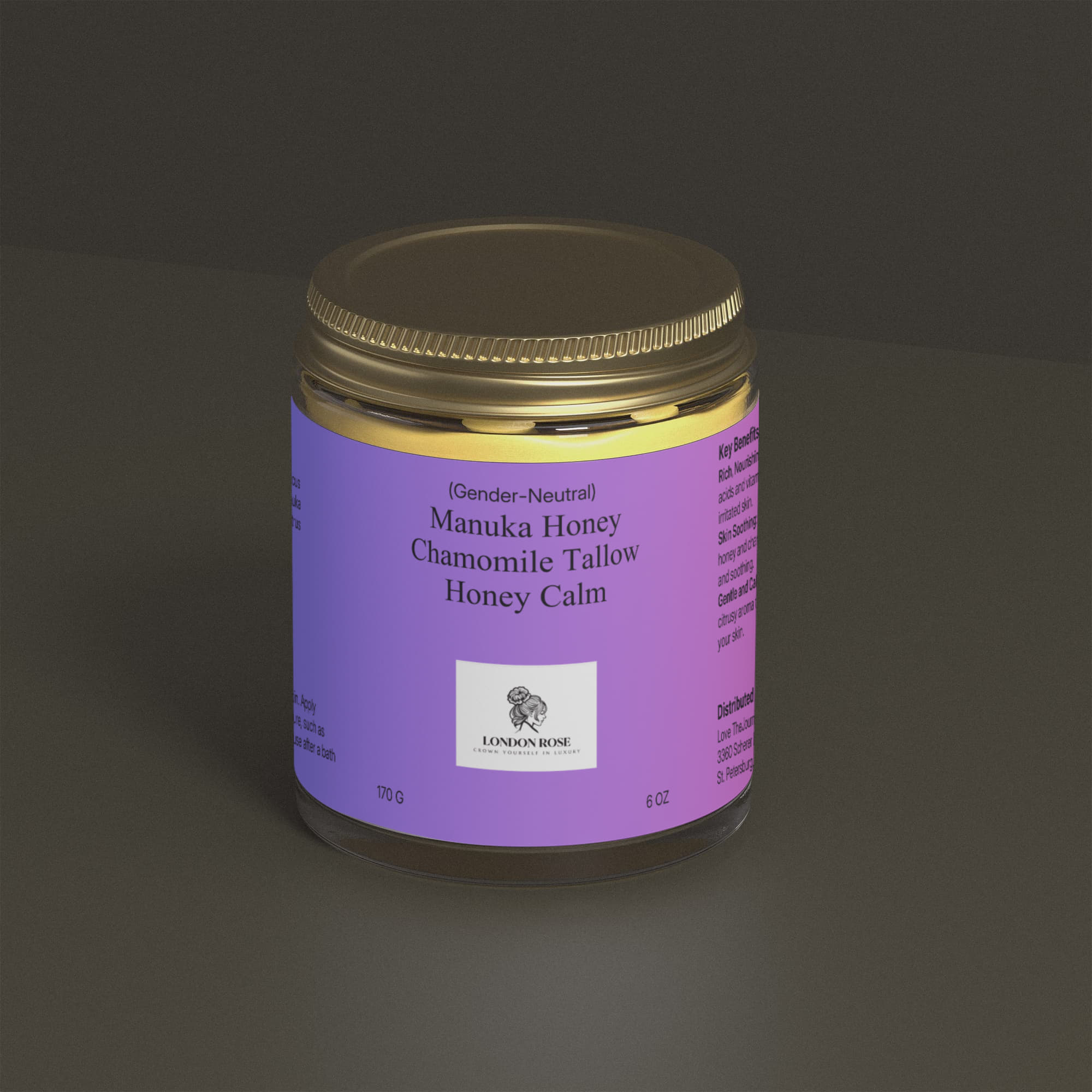 Manuka Honey Chamomile Tallow Body Balm