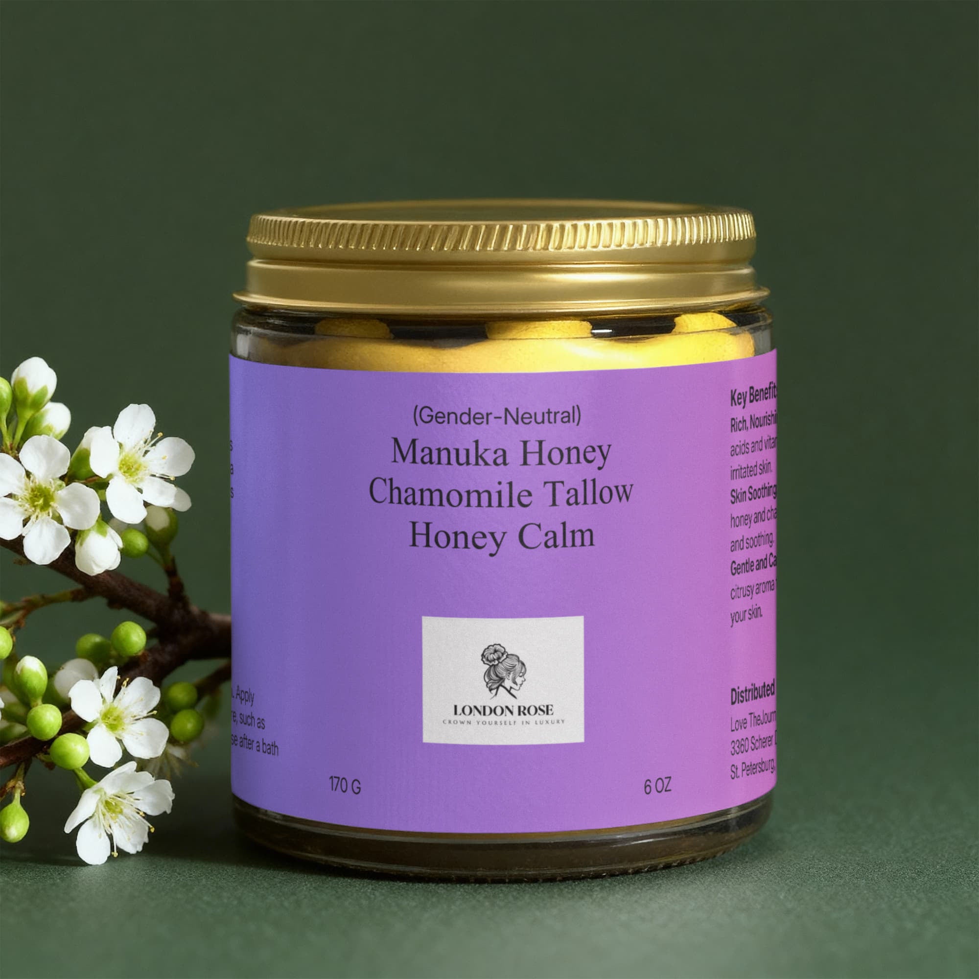 Manuka Honey Chamomile Tallow Body Balm
