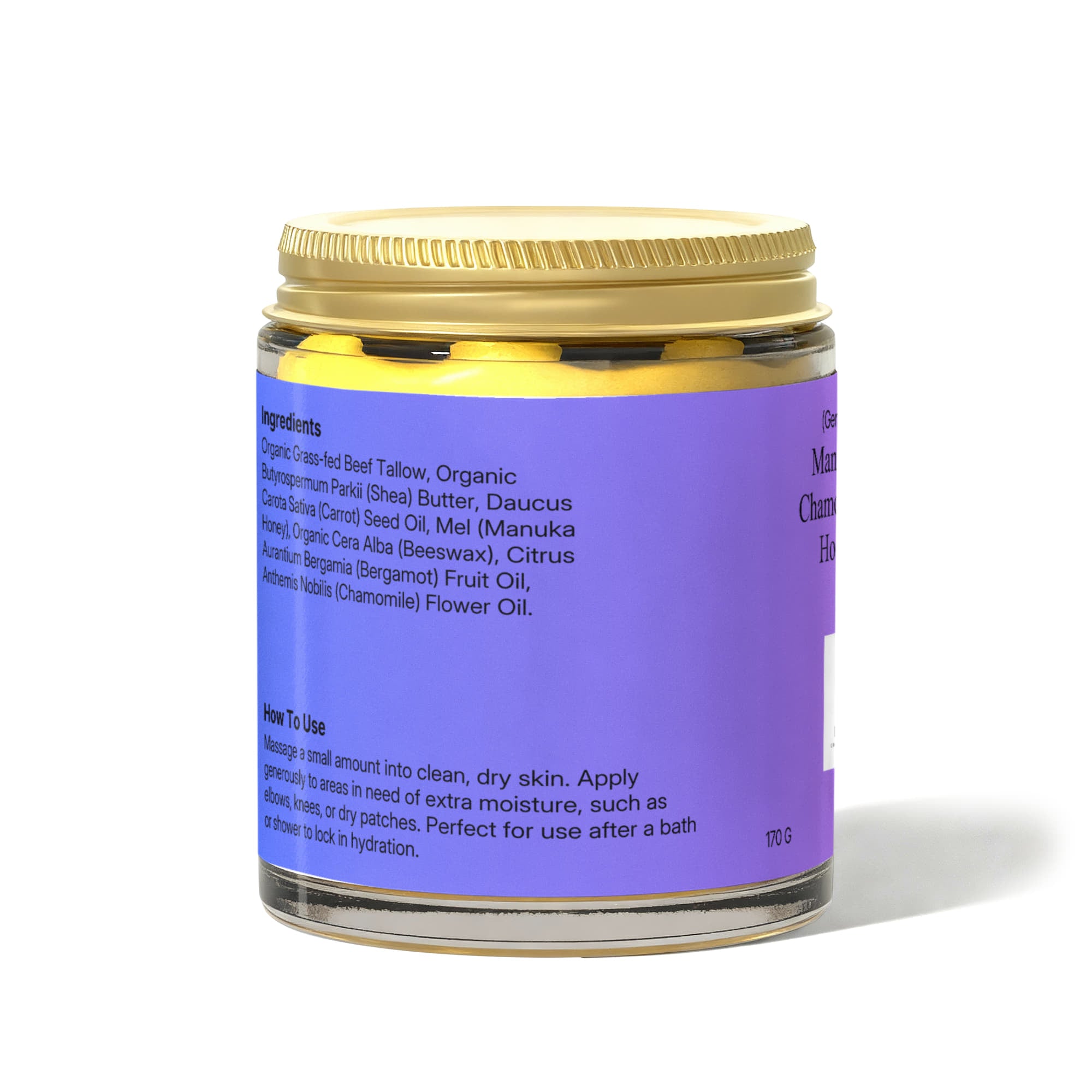 Manuka Honey Chamomile Tallow Body Balm